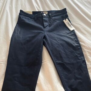 L'AGENCE Women's Dark Blue Straight Leg Jeans